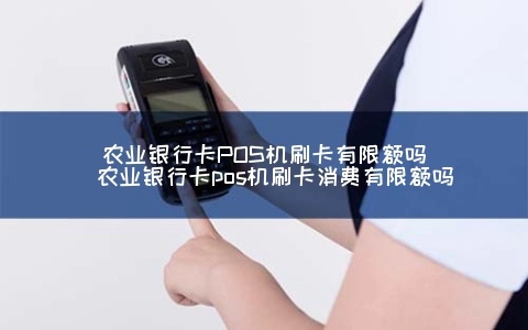 农业银行pos机刷卡限额多少钱 农业银行刷poss机限额多少